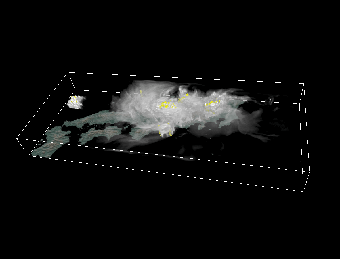 大気科学に関する数値シミュレーションコードの開発
